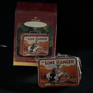 Hallmark Lone Ranger Lunch box ornament
Xx
